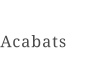 Acabats